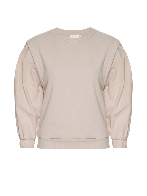 NATION LTD Matty Puff Sleeve Sweatshirt