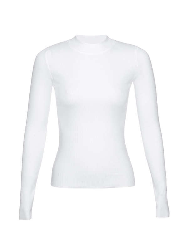 NATION LTD Gina Slim Mock Neck Tank