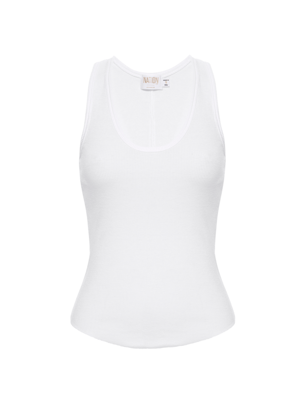 NATION LTD Stella Organic Rib Tank