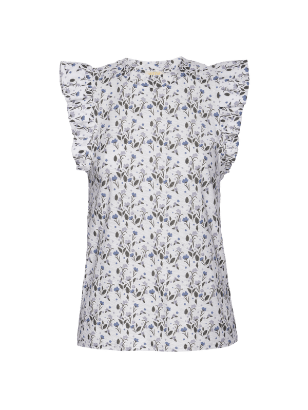 NATION LTD Paulette Ruffle Tank