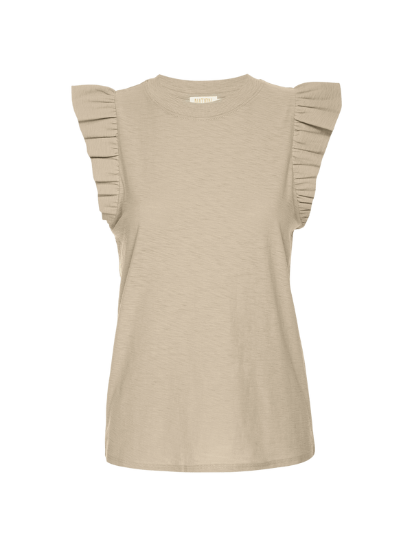 NATION LTD Paulette Ruffle Tank