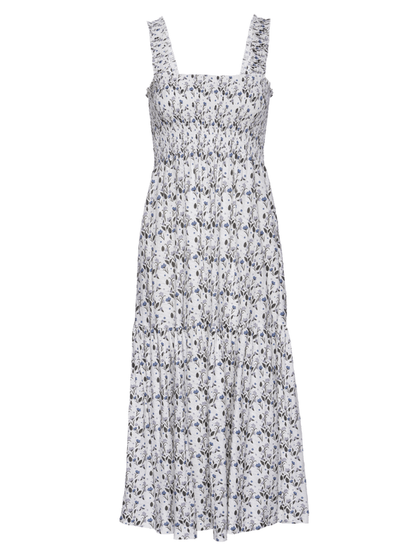 NATION LTD Shoshana Ruched Midi Sundress