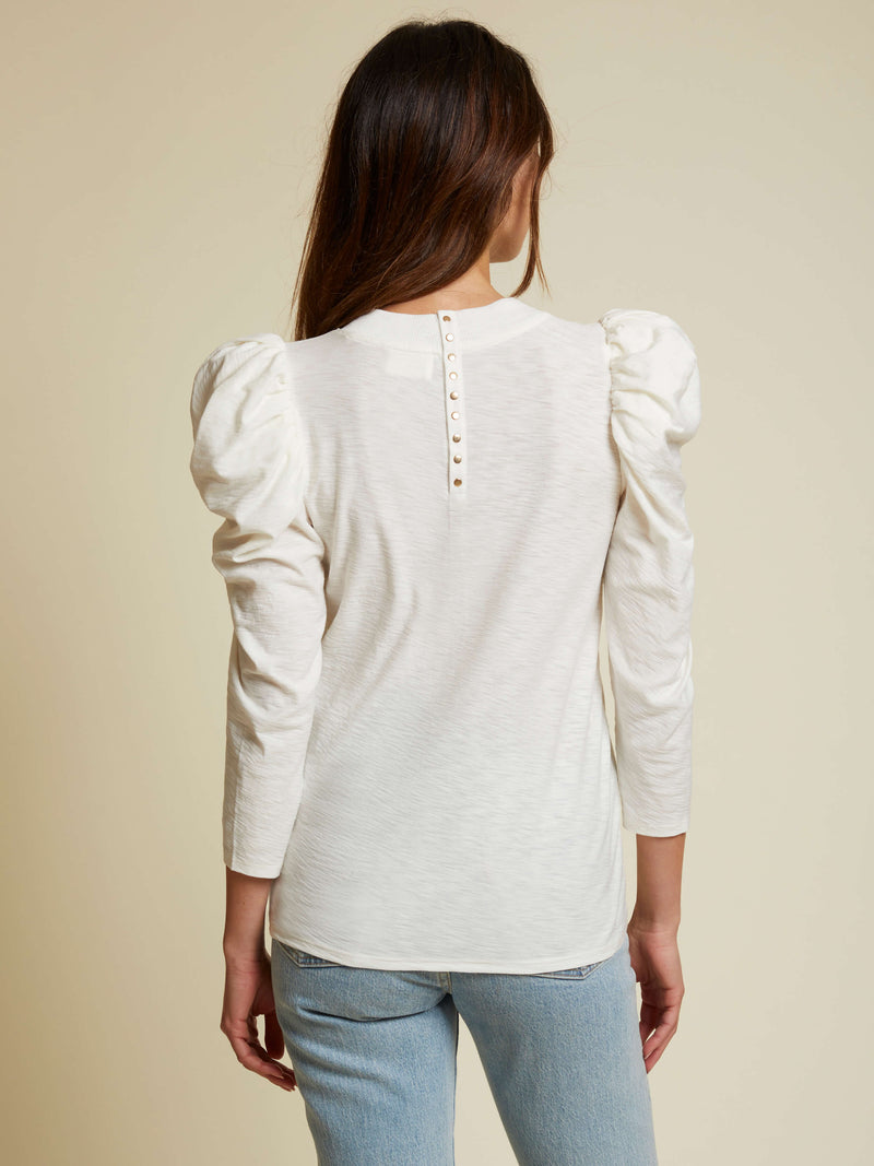 NATION LTD Zeta Puff Sleeve Top