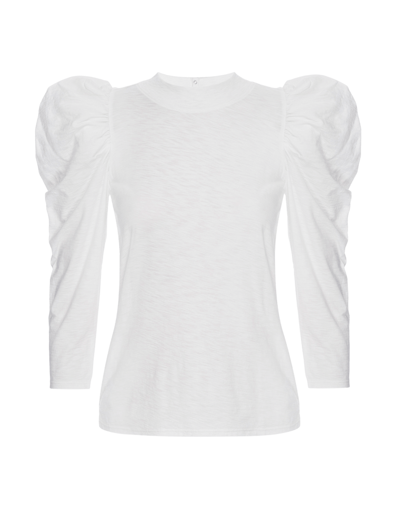 NATION LTD Zeta Puff Sleeve Top
