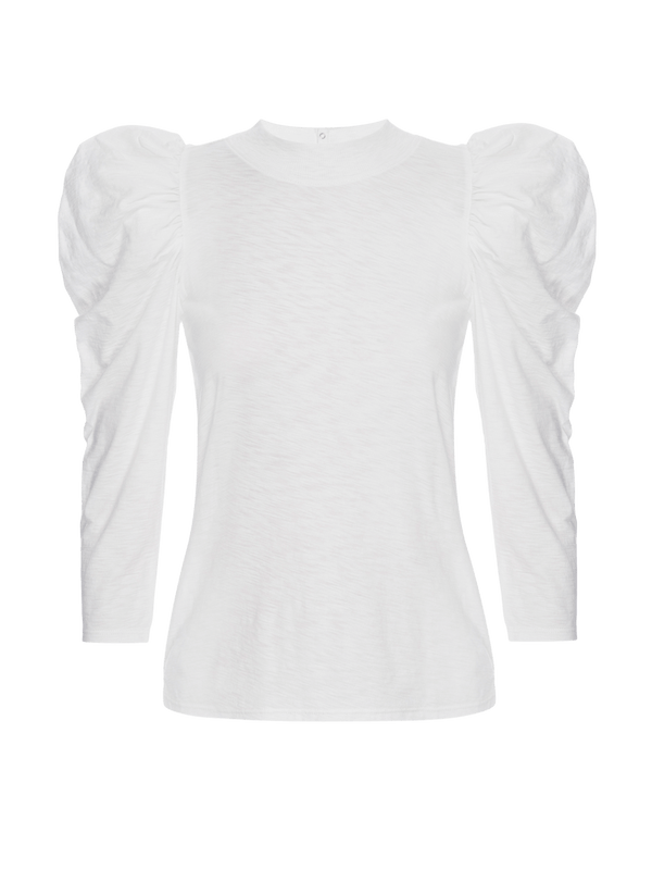 NATION LTD Zeta Puff Sleeve Top
