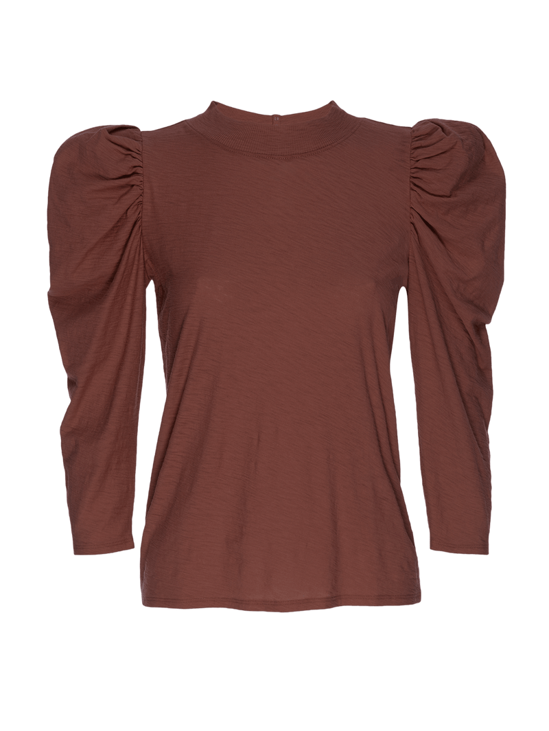 NATION LTD Zeta Puff Sleeve Top