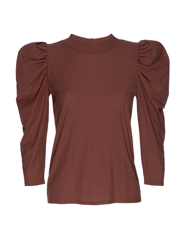 NATION LTD Zeta Puff Sleeve Top